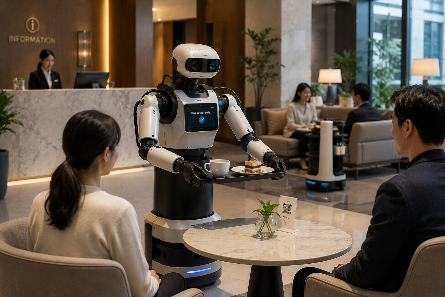 Hospitality App robot application